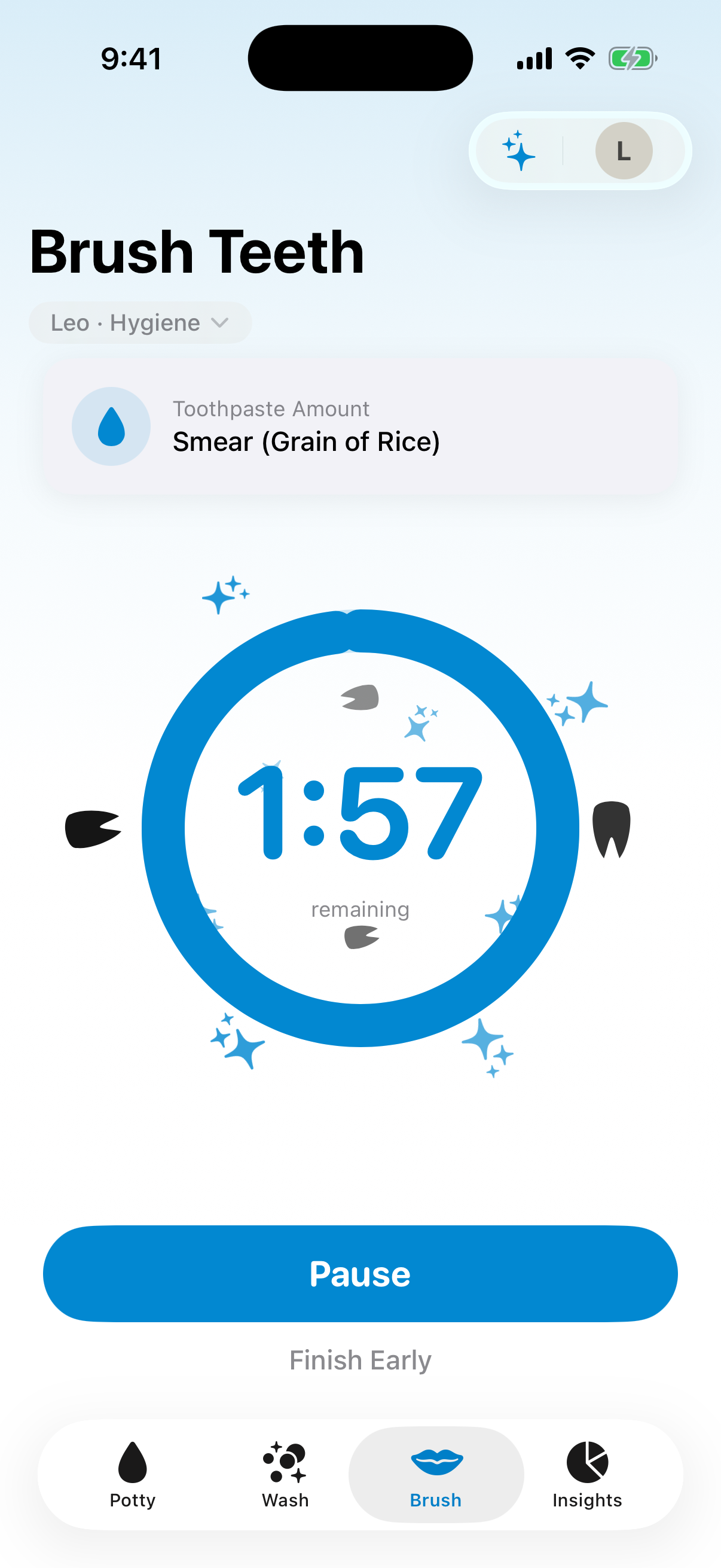 Brush Teeth Timer