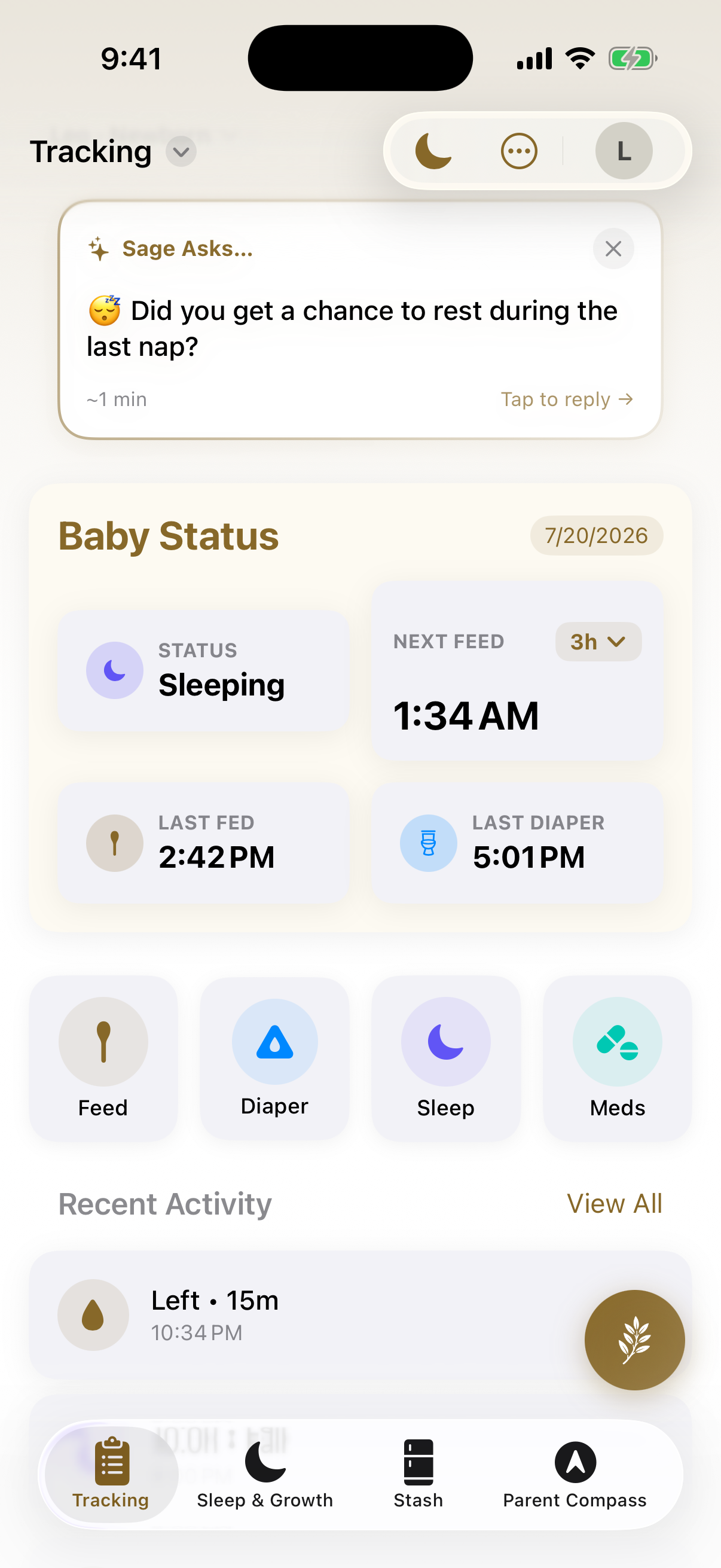 Baby Status Dashboard