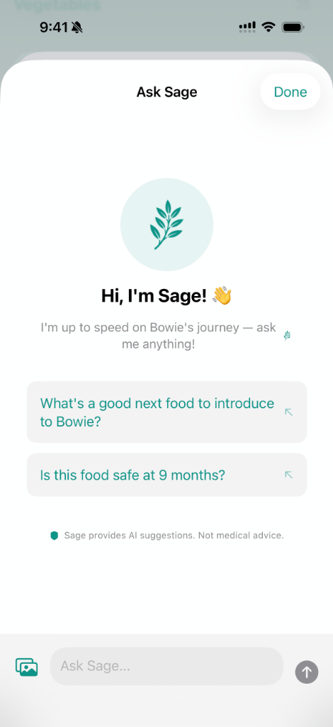 Ask Sage Chat - Is this food safe?